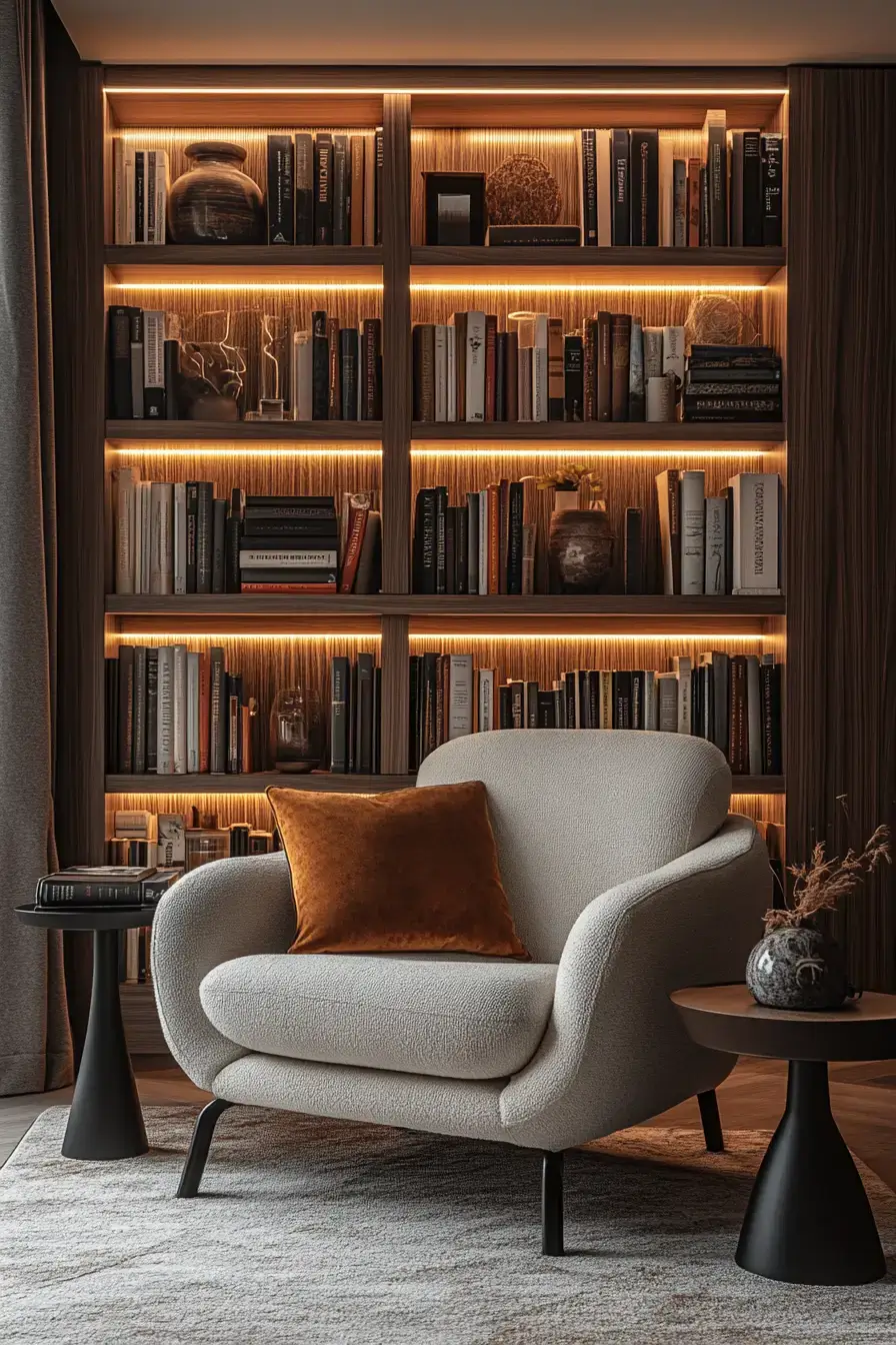 cozy home library