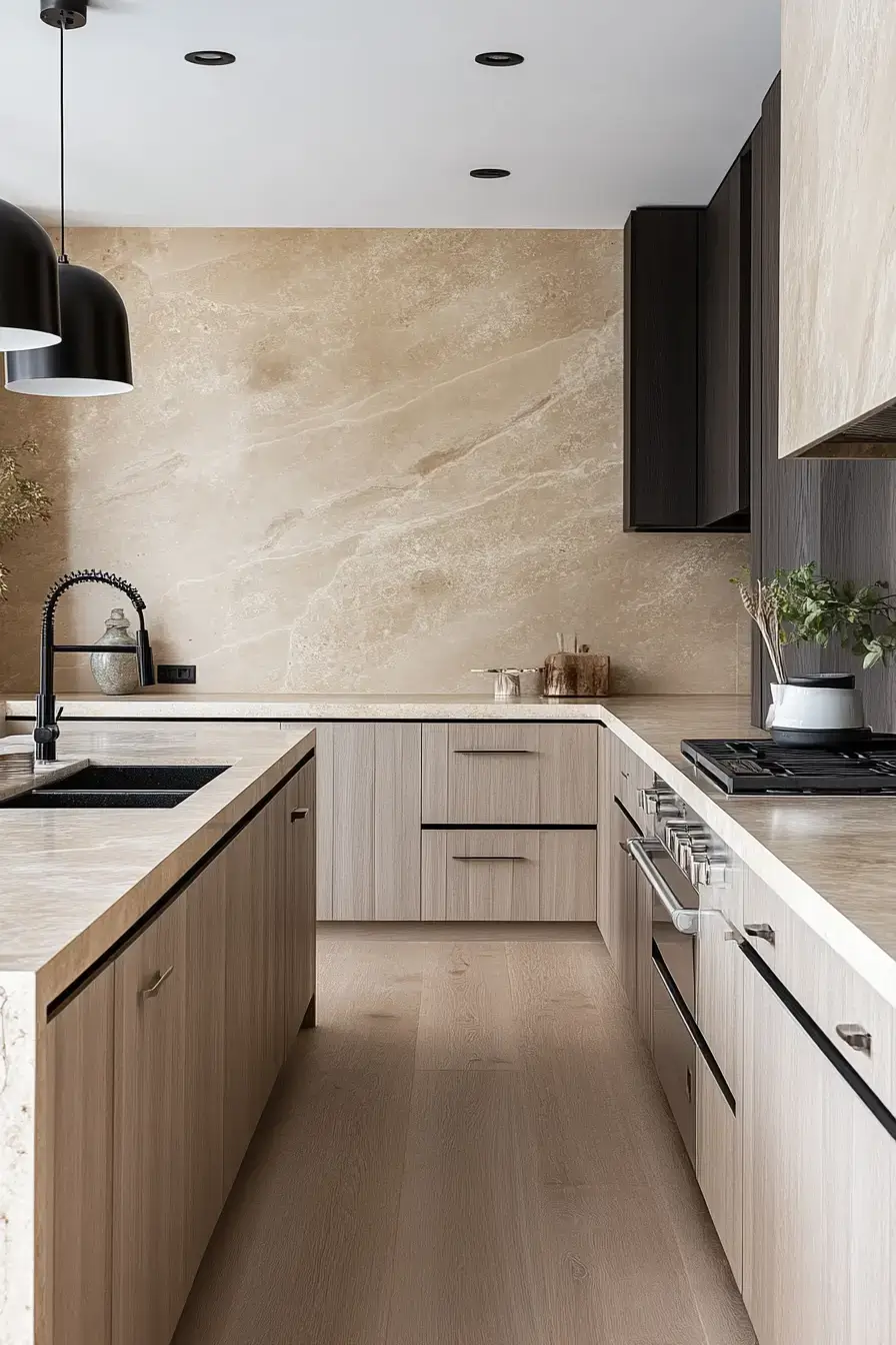 beige kitchen