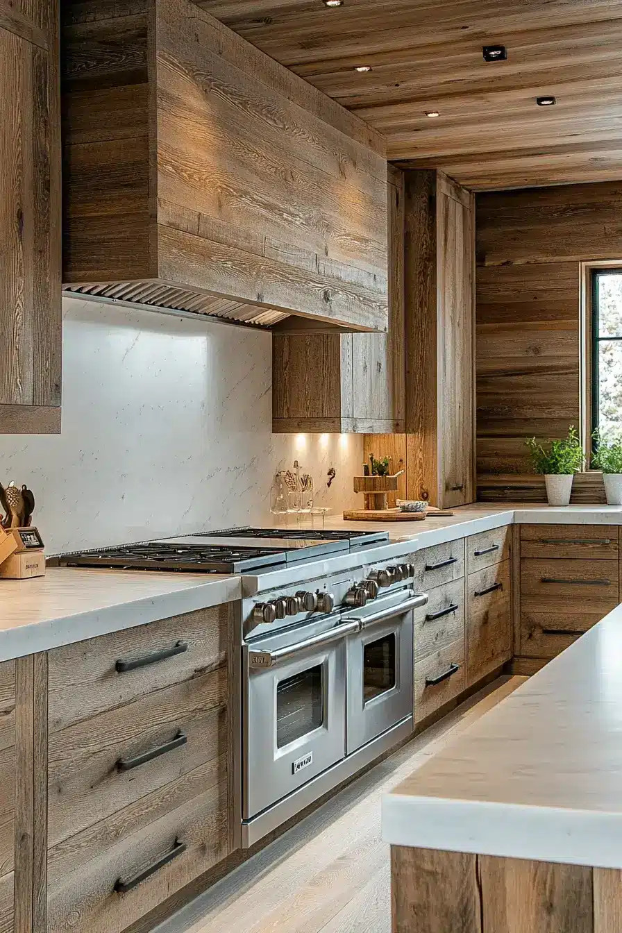 rustic kitchen cabinets