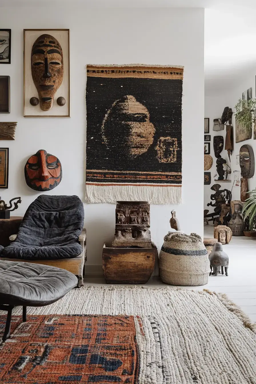 afro boho decor