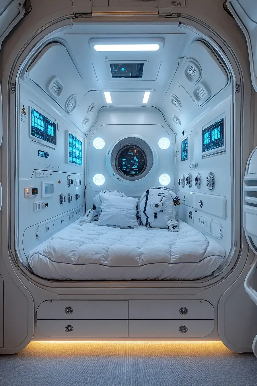 space themed bedroom