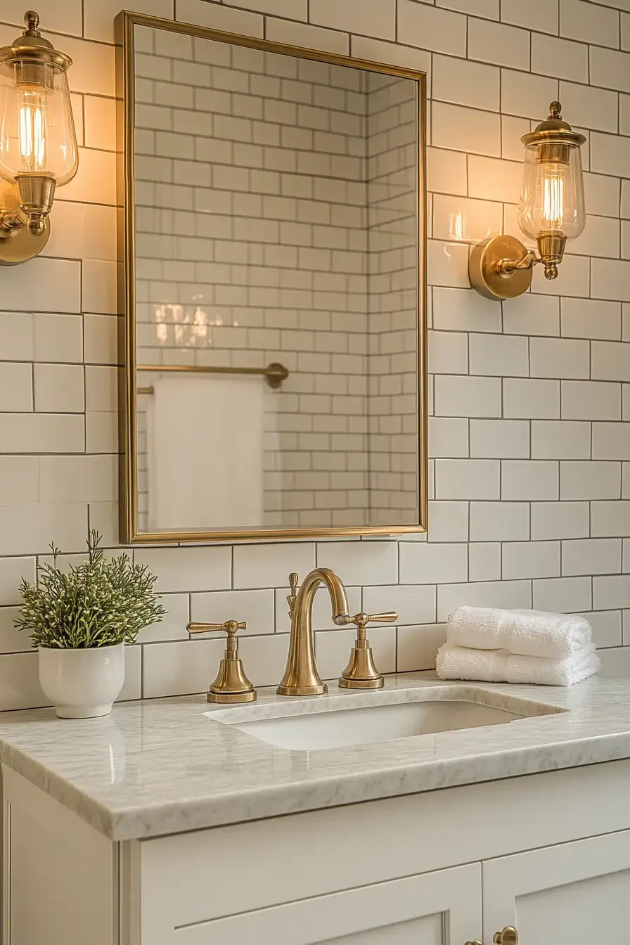 elegant bathroom