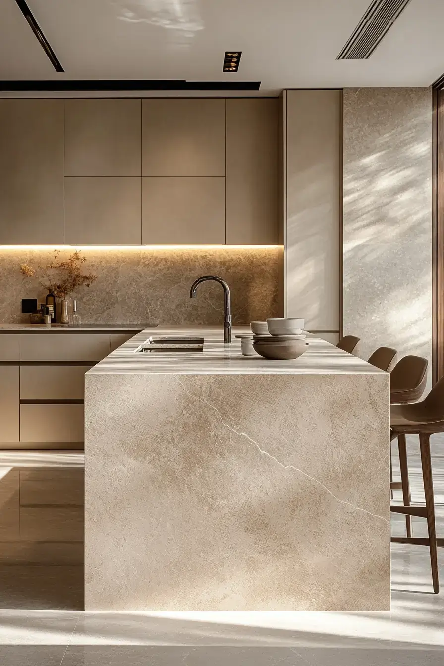 beige kitchen