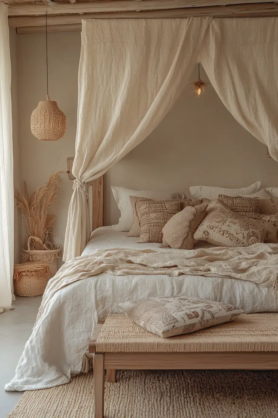 afro boho bedroom