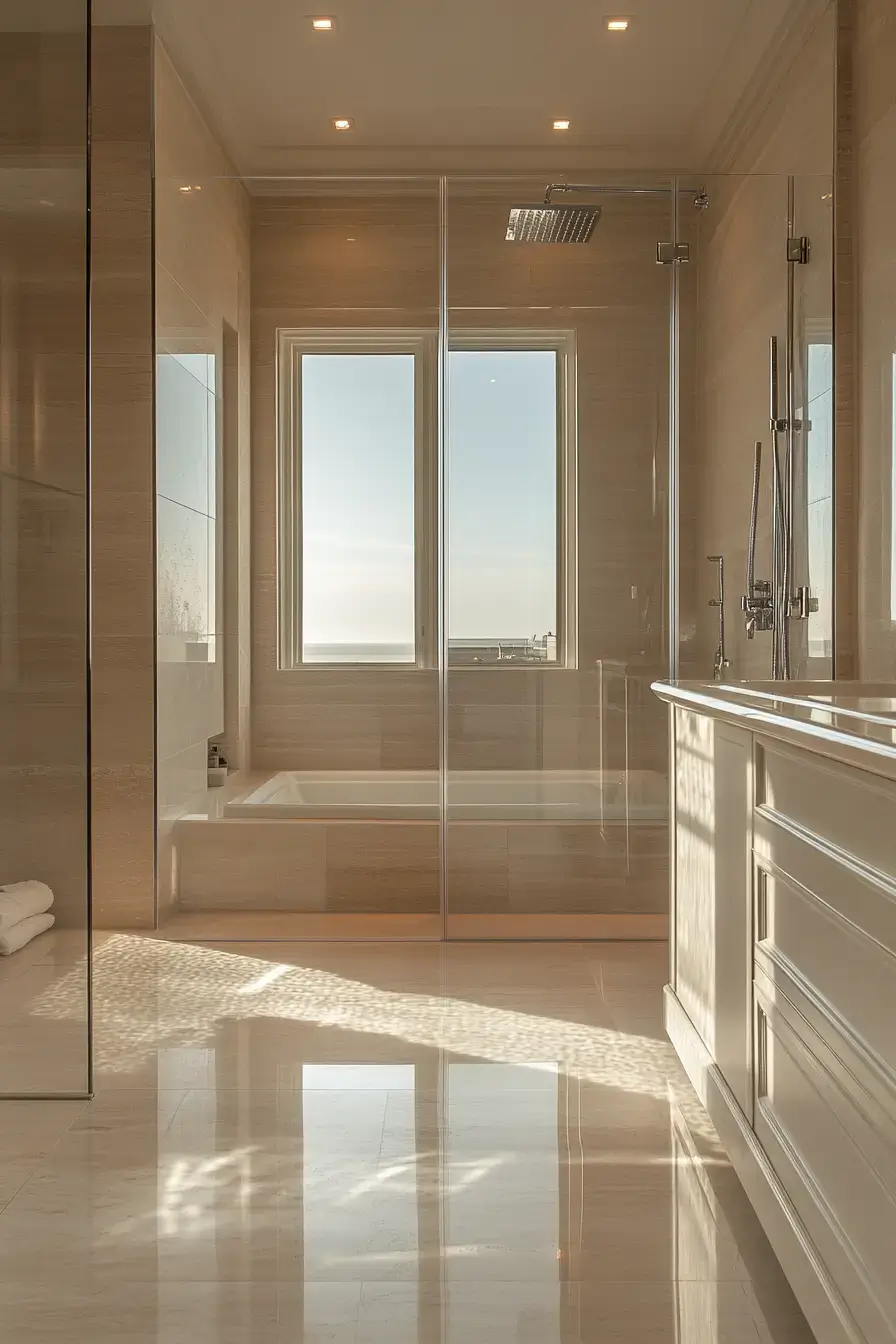 elegant bathroom