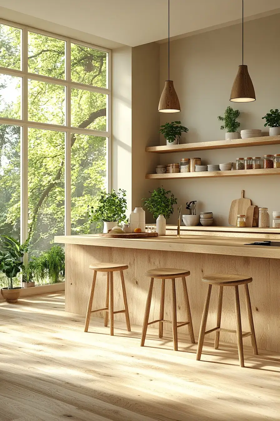 beige kitchen