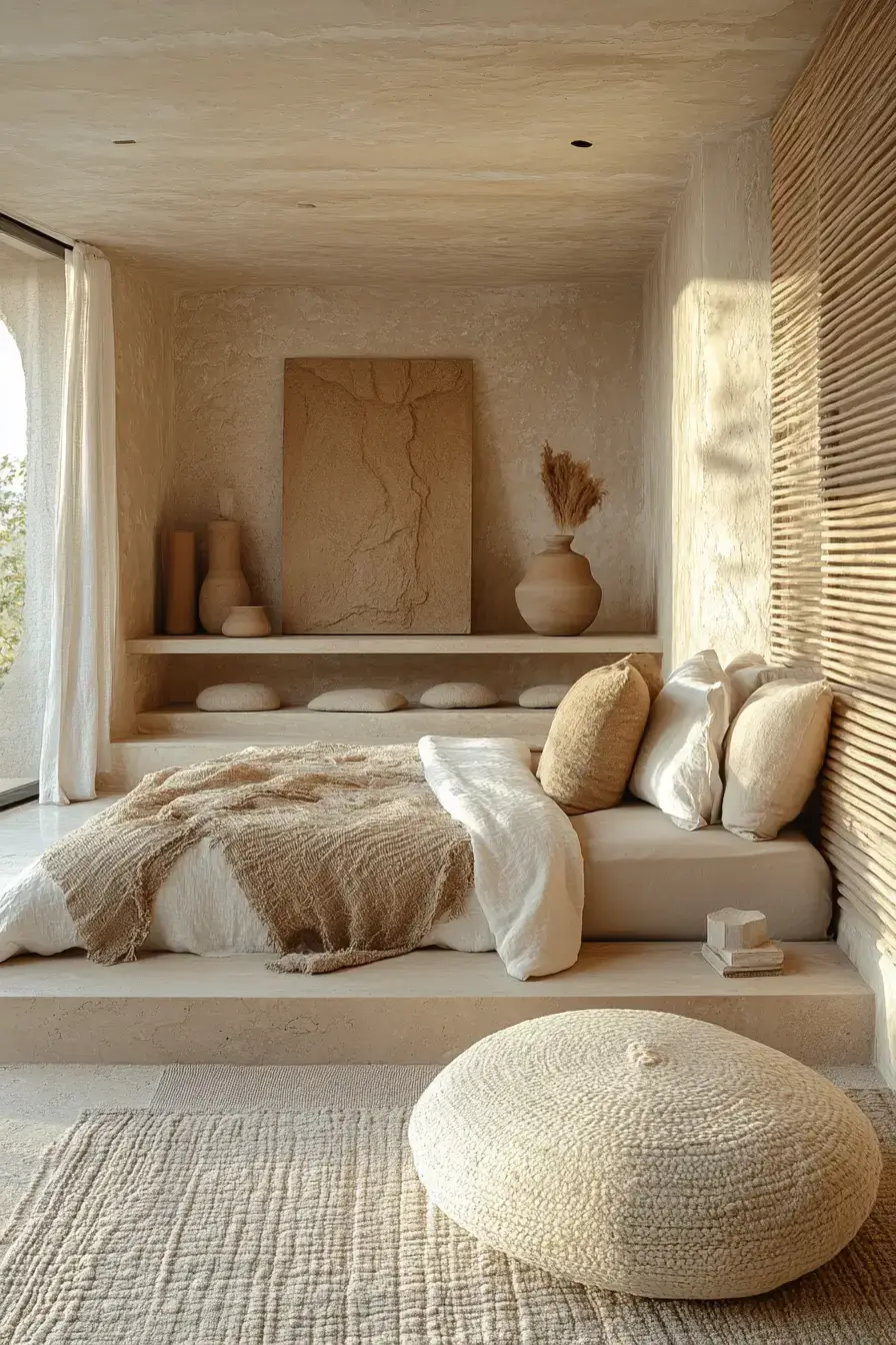 beige bedroom