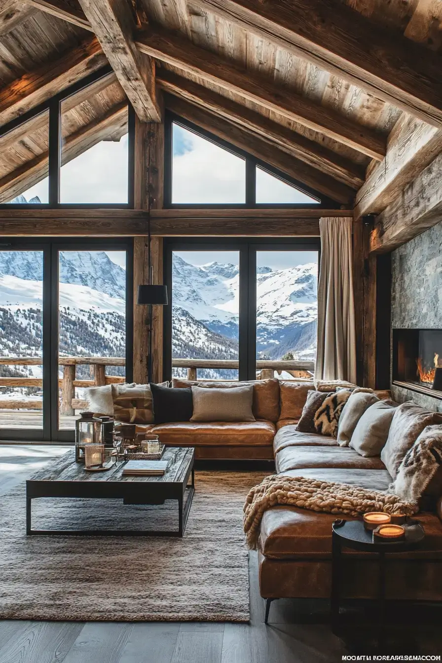 rustic living room decor