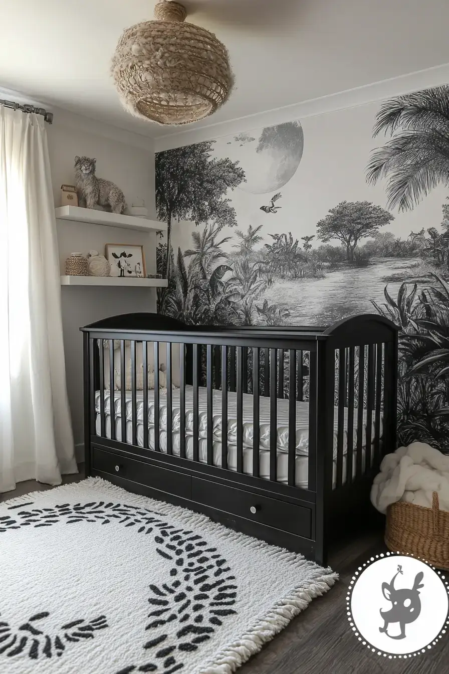 safari baby room