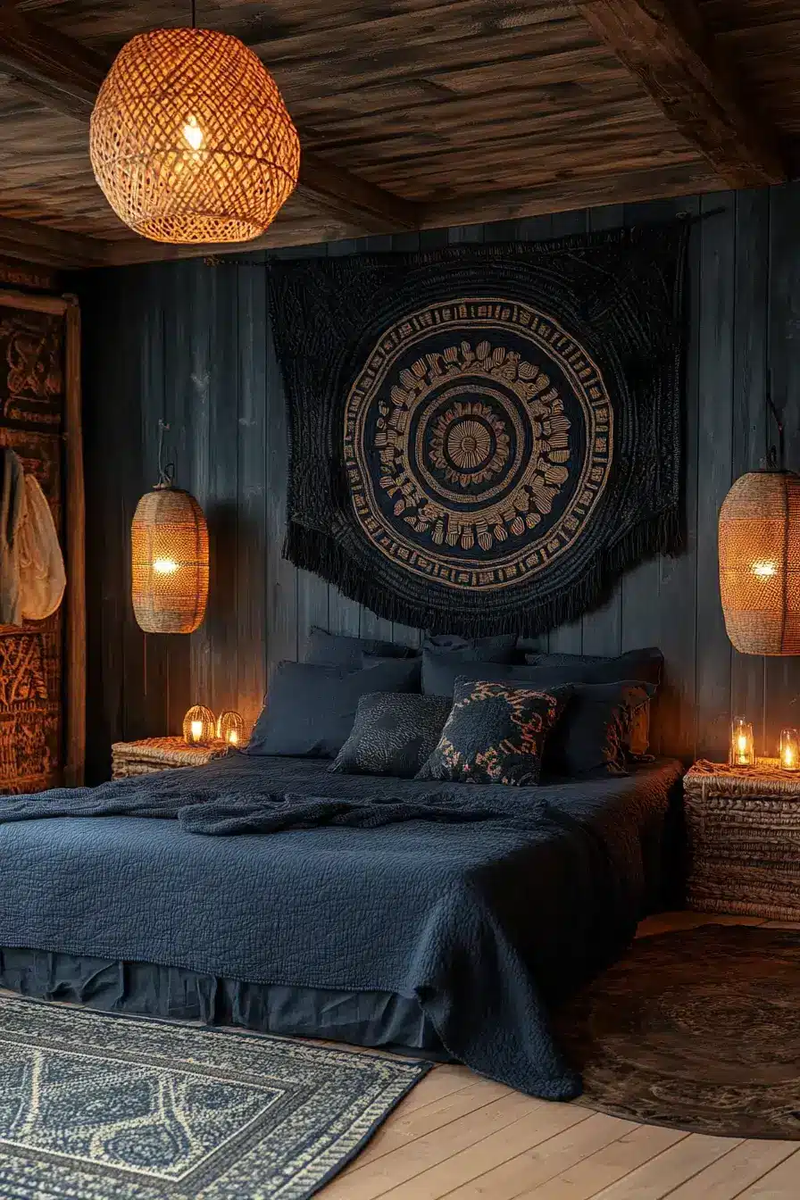afro boho bedroom