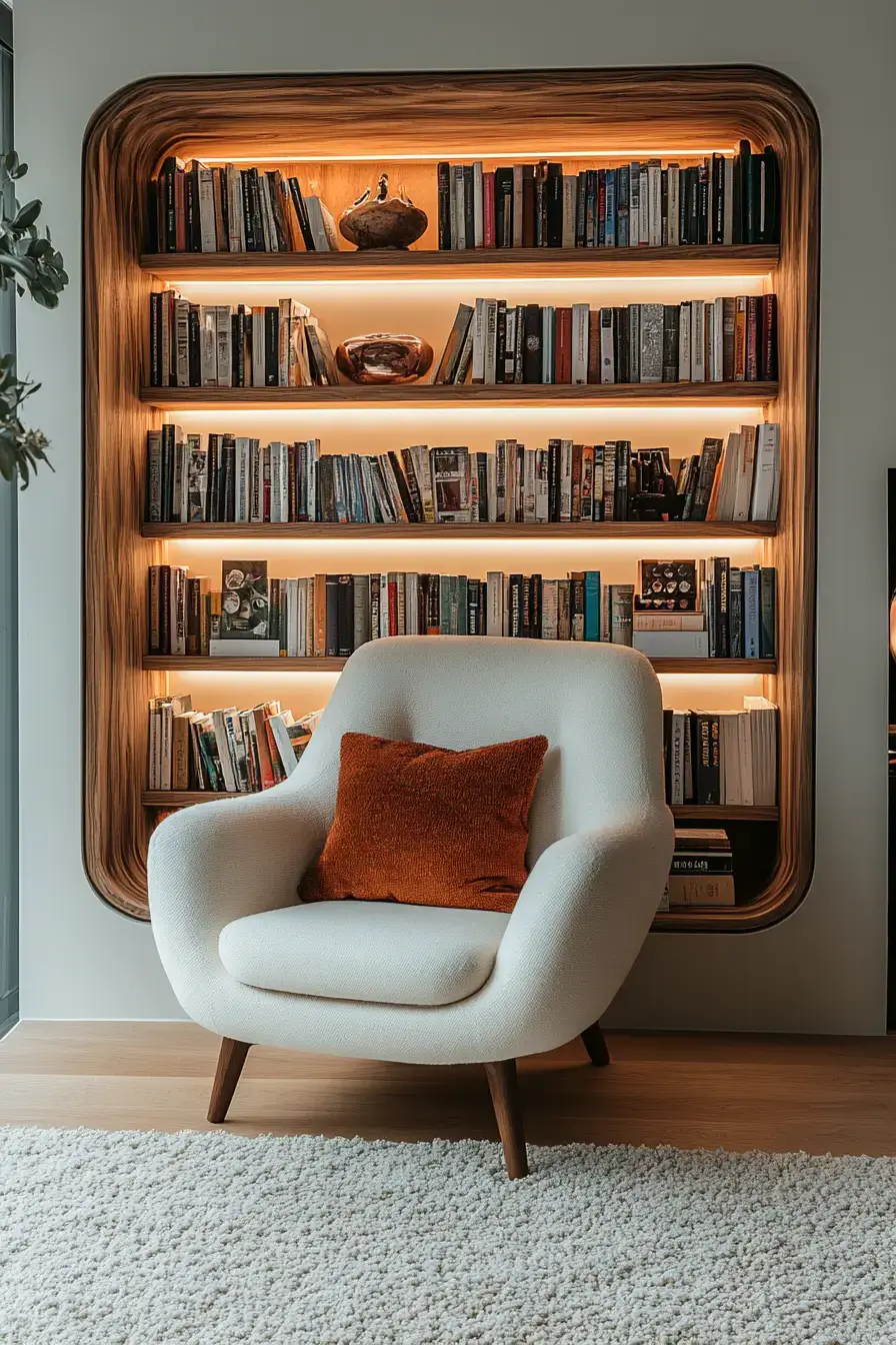 cozy home library