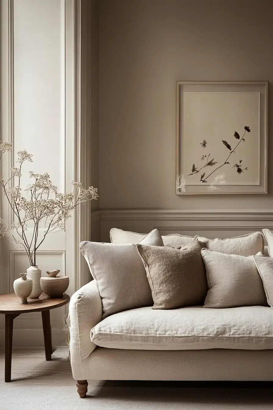 beige living room