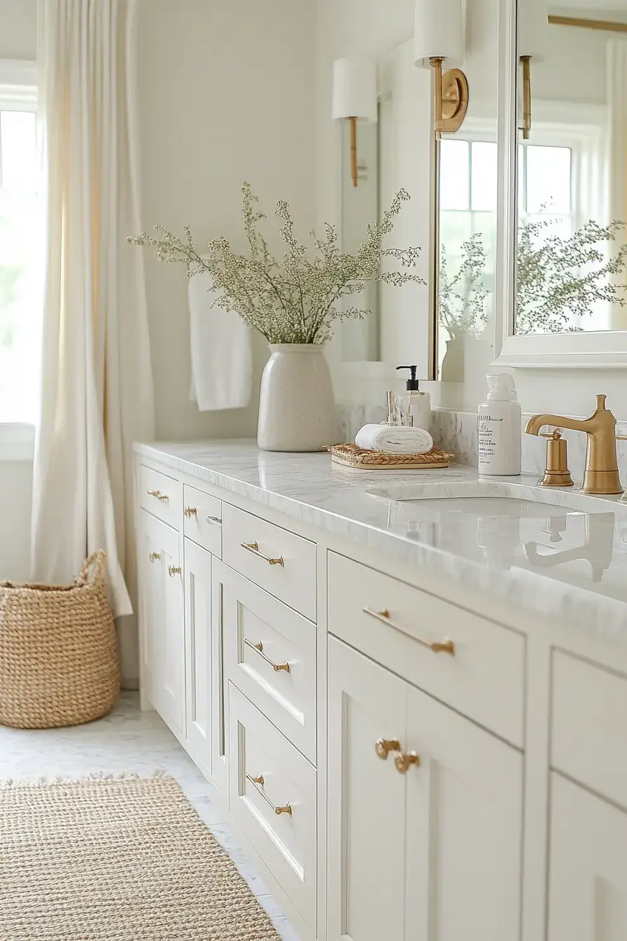 modern coastal bathroom