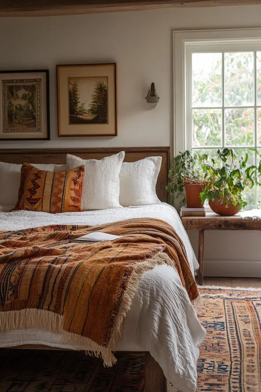afro boho bedroom