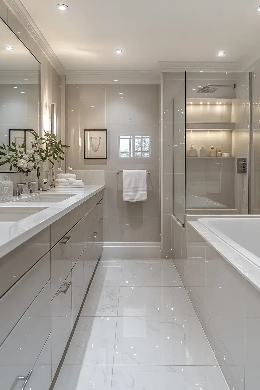 elegant bathroom