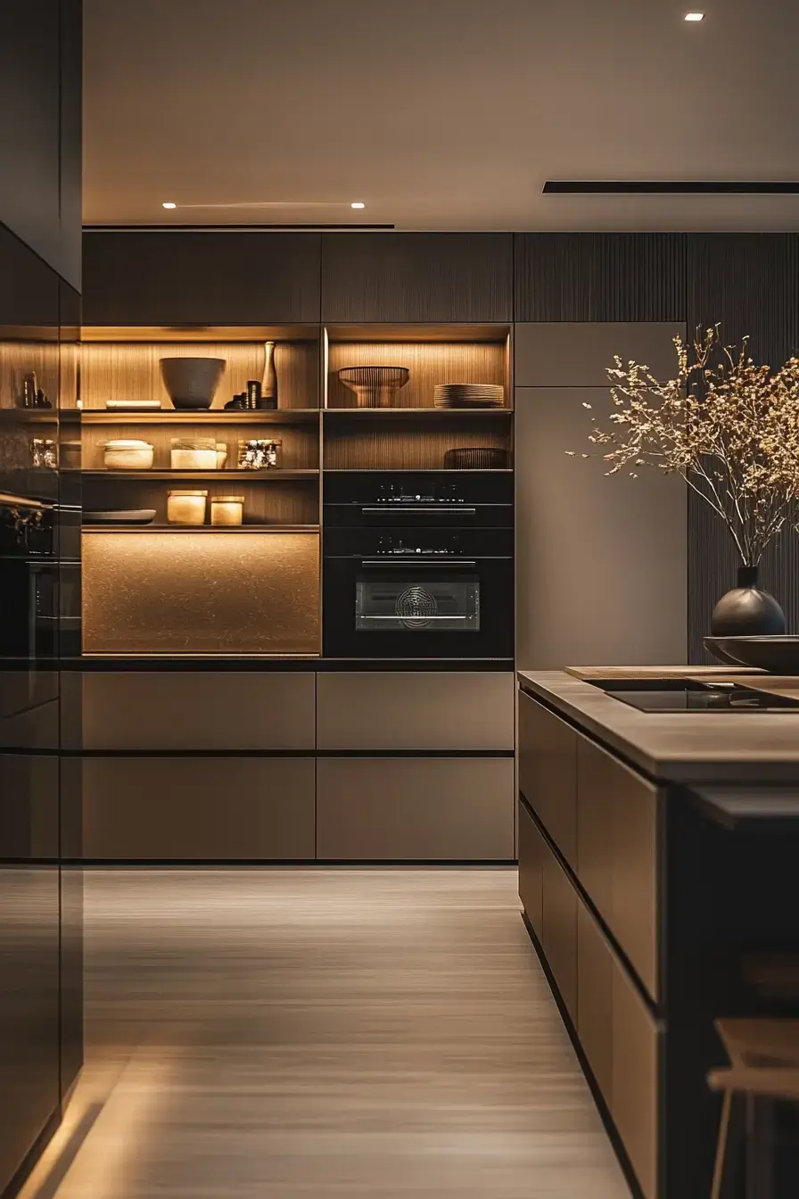 beige kitchen