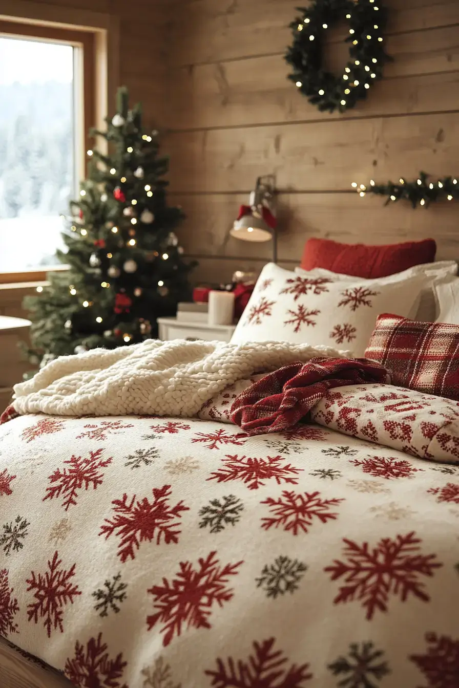 christmas bedroom