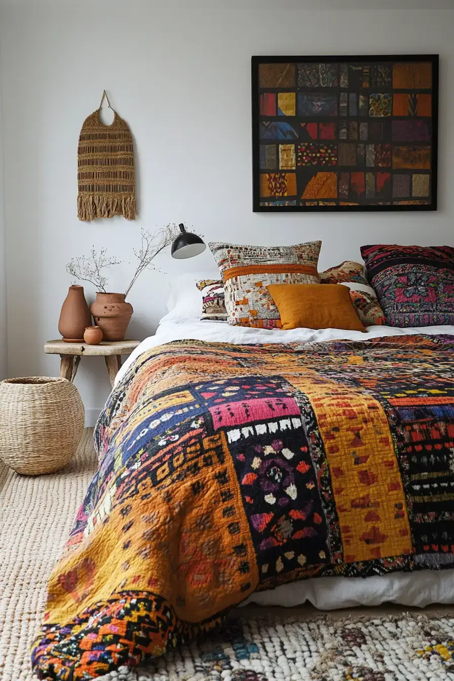 afro boho bedroom