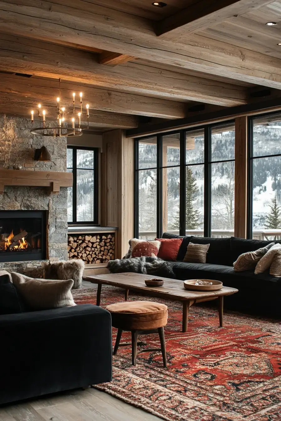 rustic living room ideas