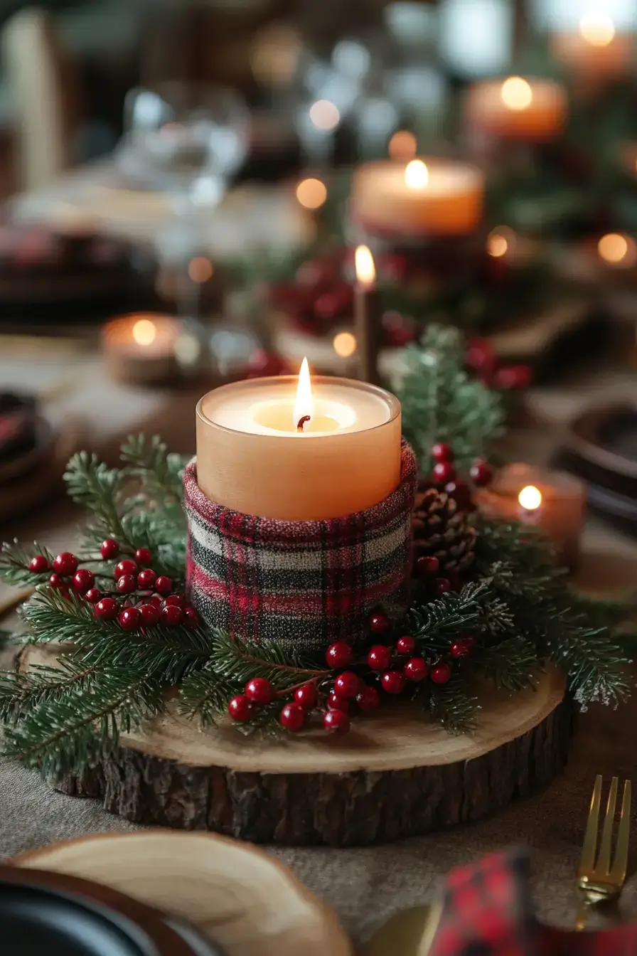 rustic christmas decor