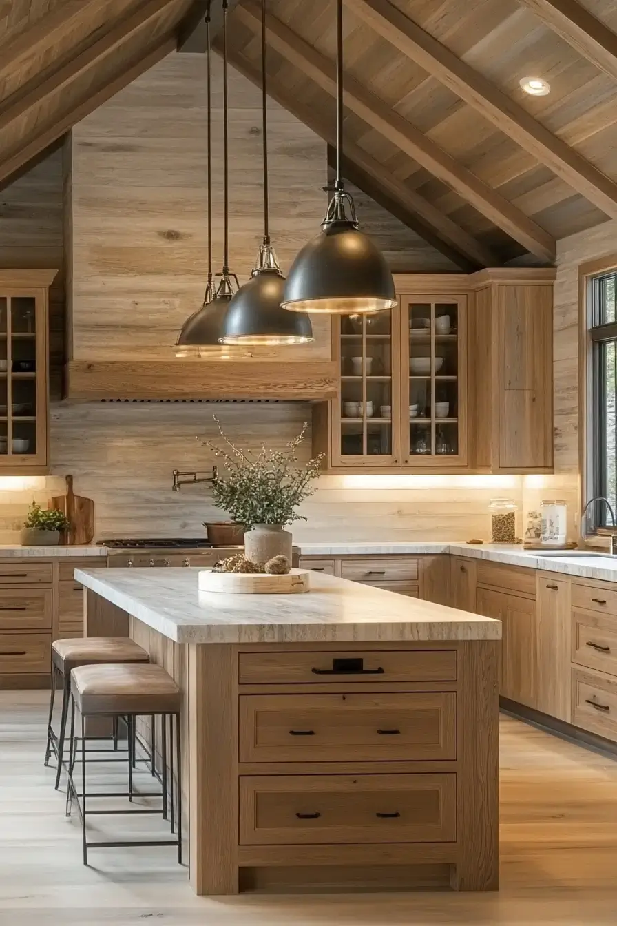 rustic kitchen cabinets