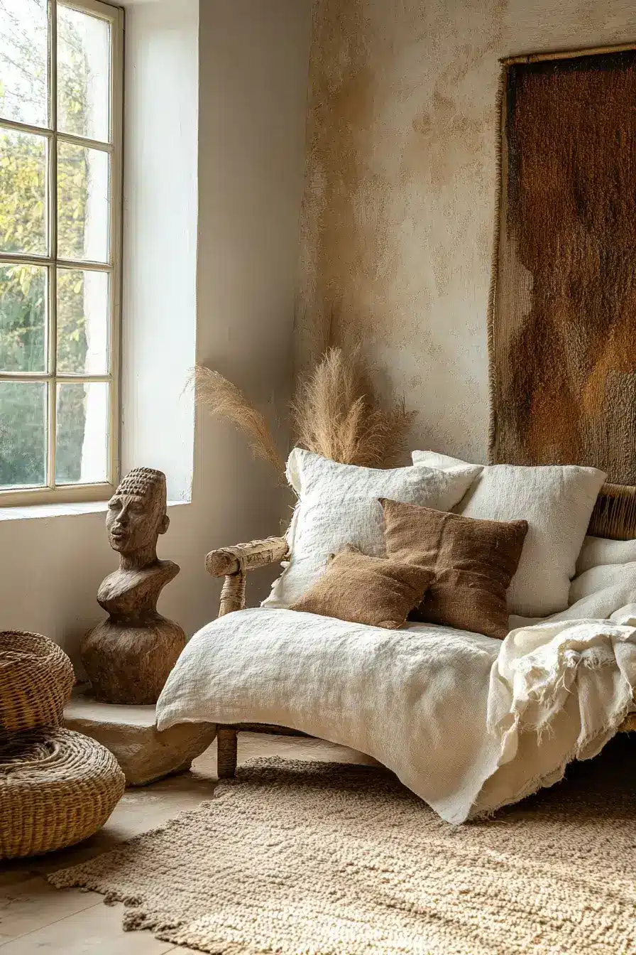 afro bohemian style decor