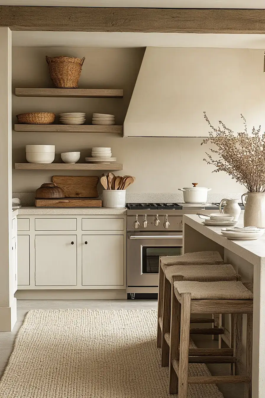 beige kitchen