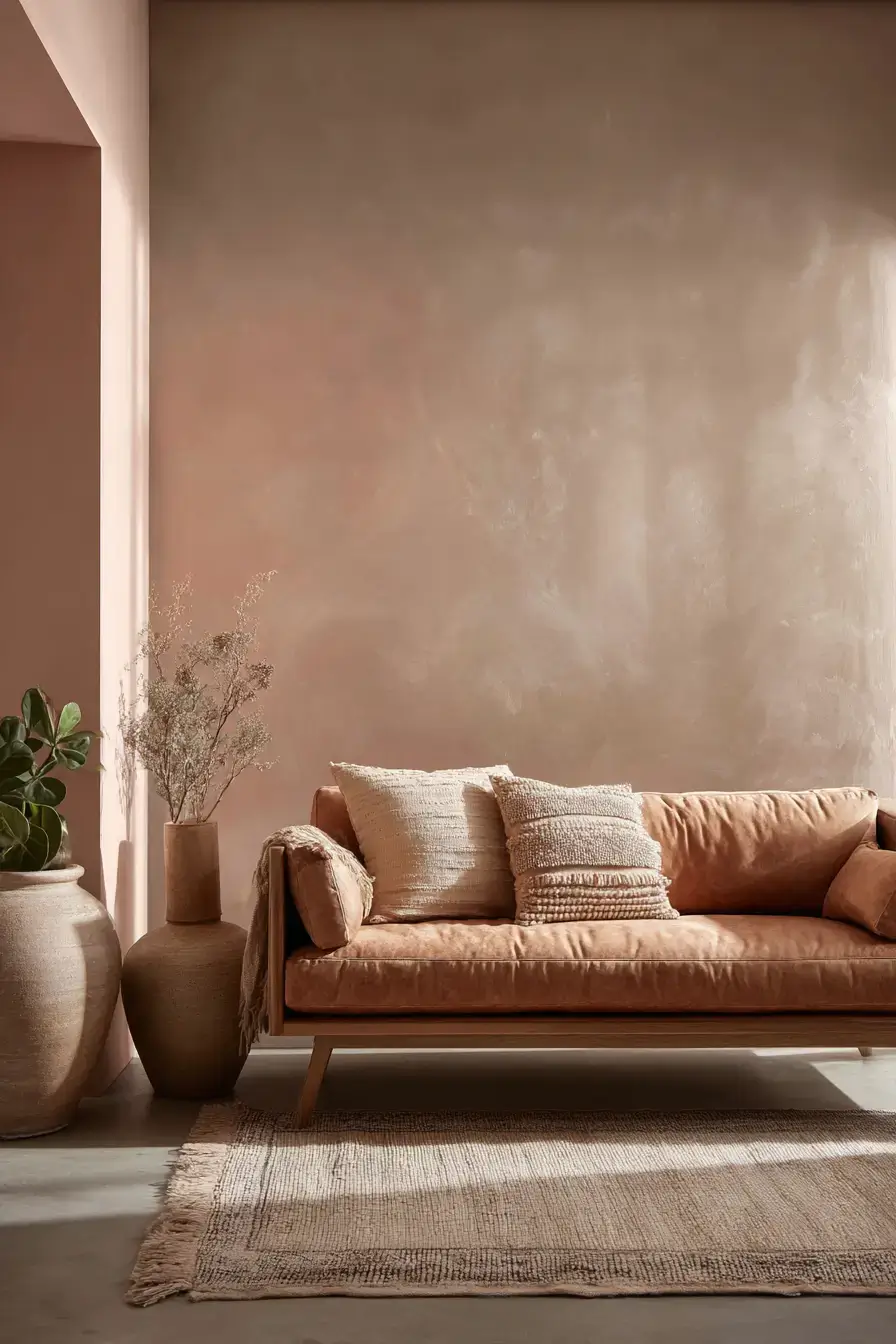 cozy minimalist living room