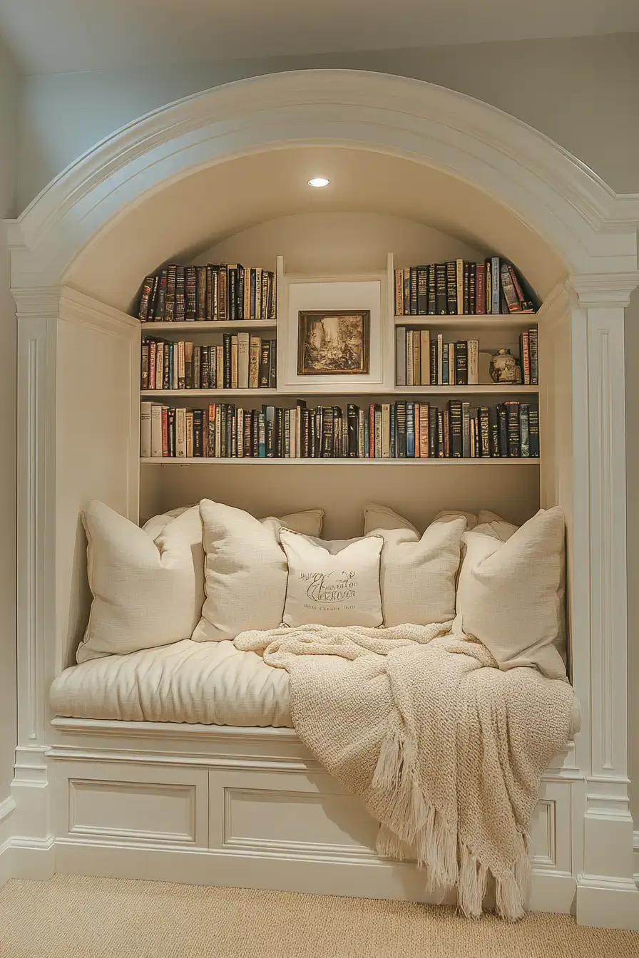 cozy home library
