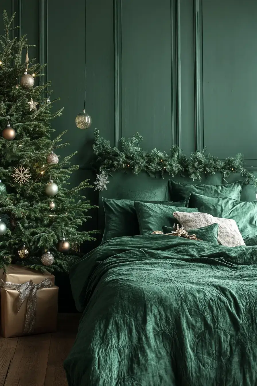 christmas bedroom