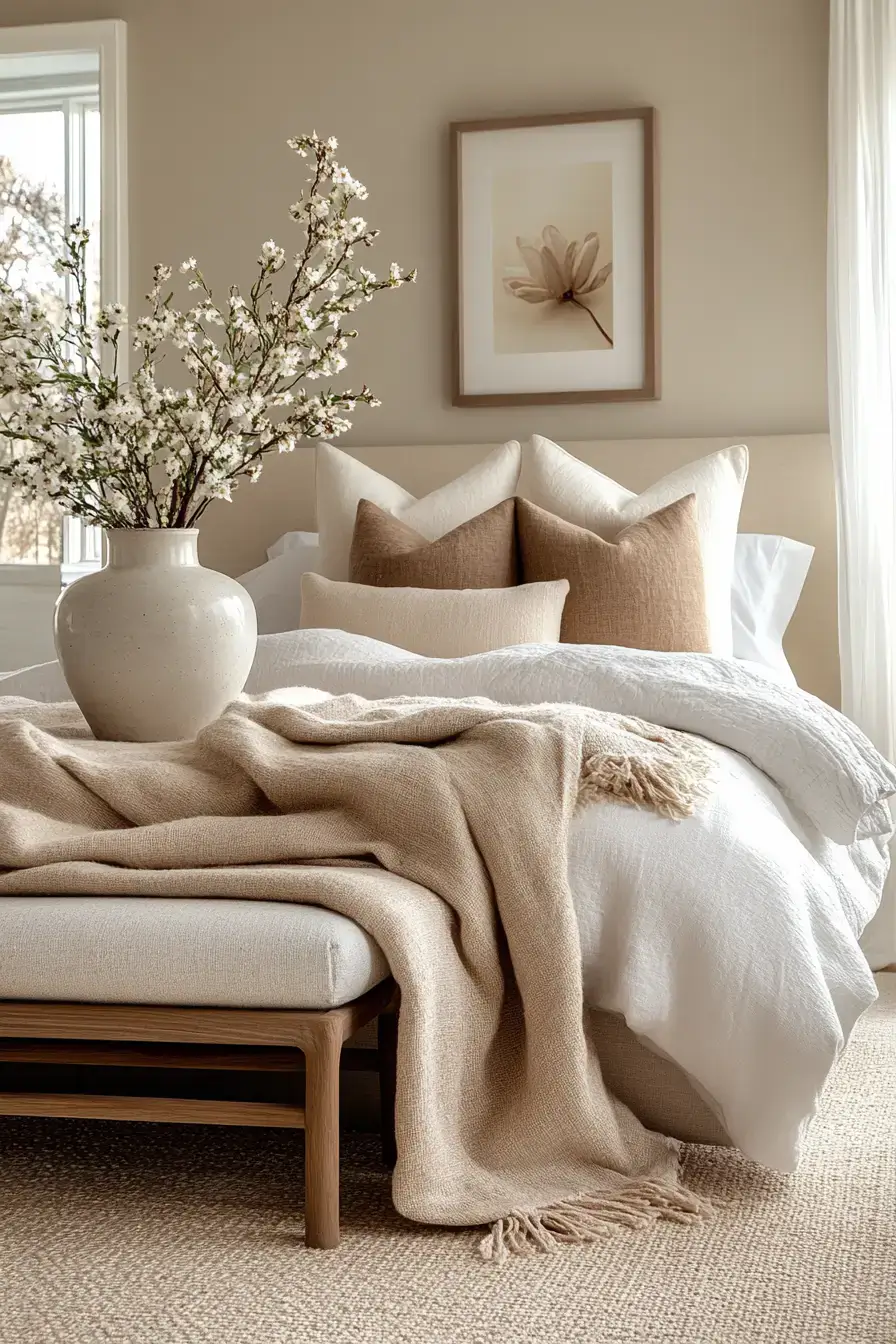 beige bedroom