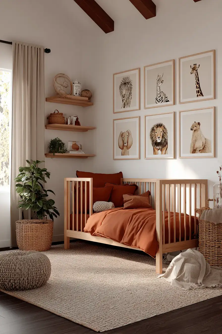 safari baby room