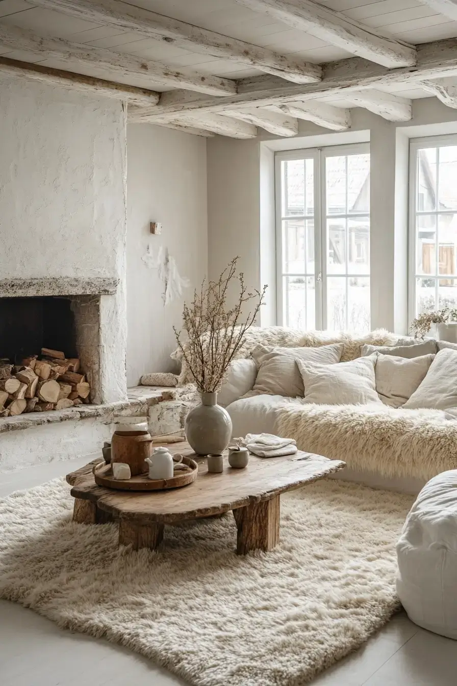 rustic living room decor