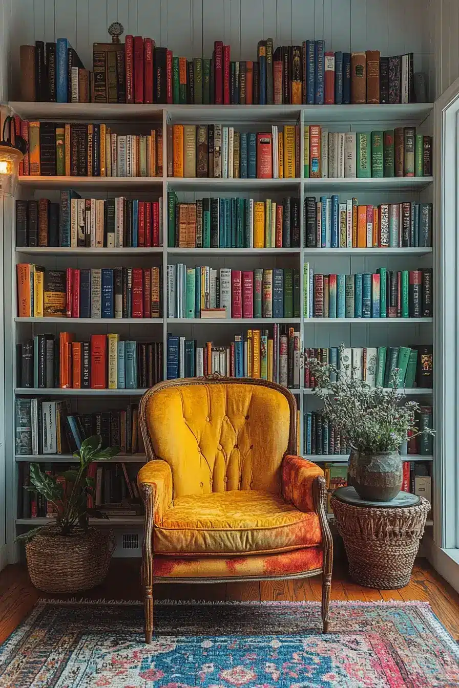 cozy home library