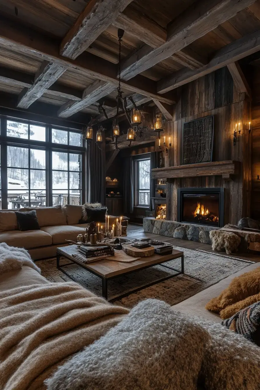 rustic living room ideas