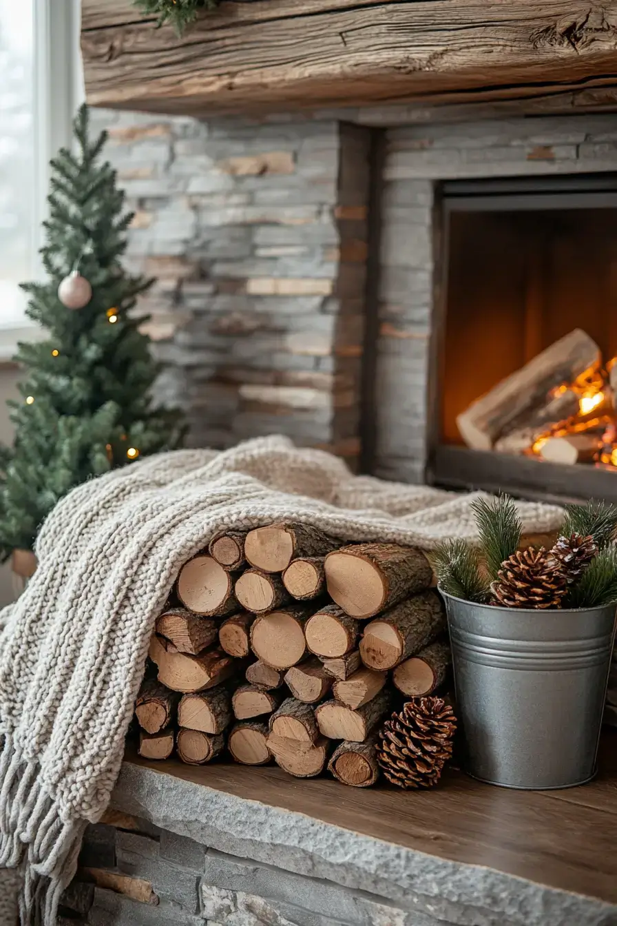 rustic christmas decor