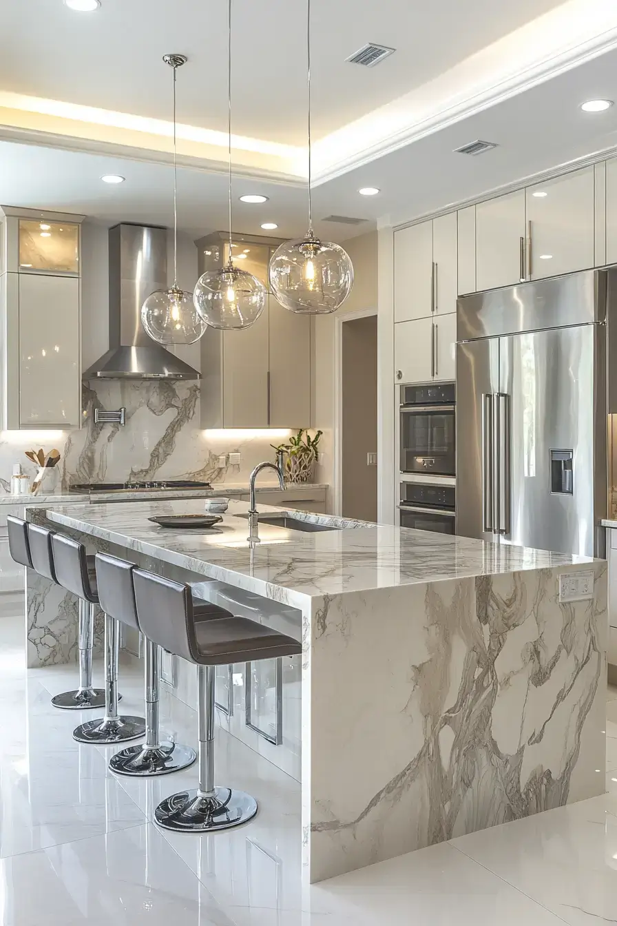 beige kitchen