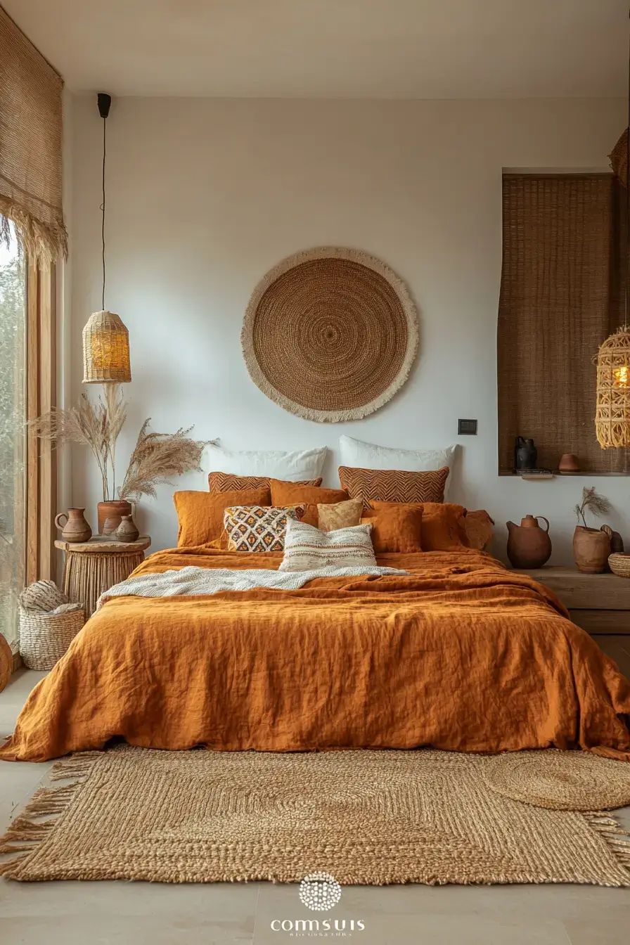 afro boho bedroom