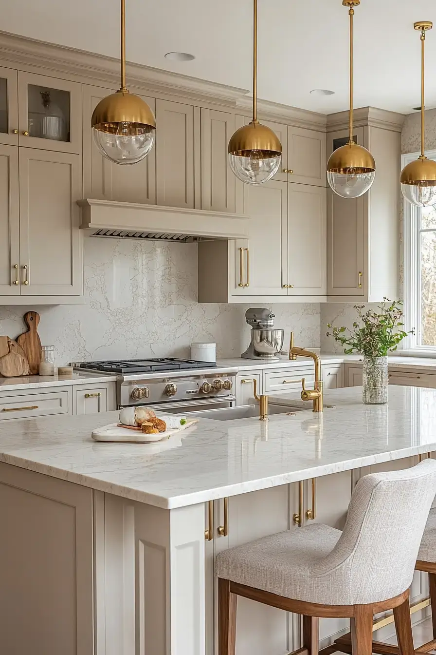 beige kitchen
