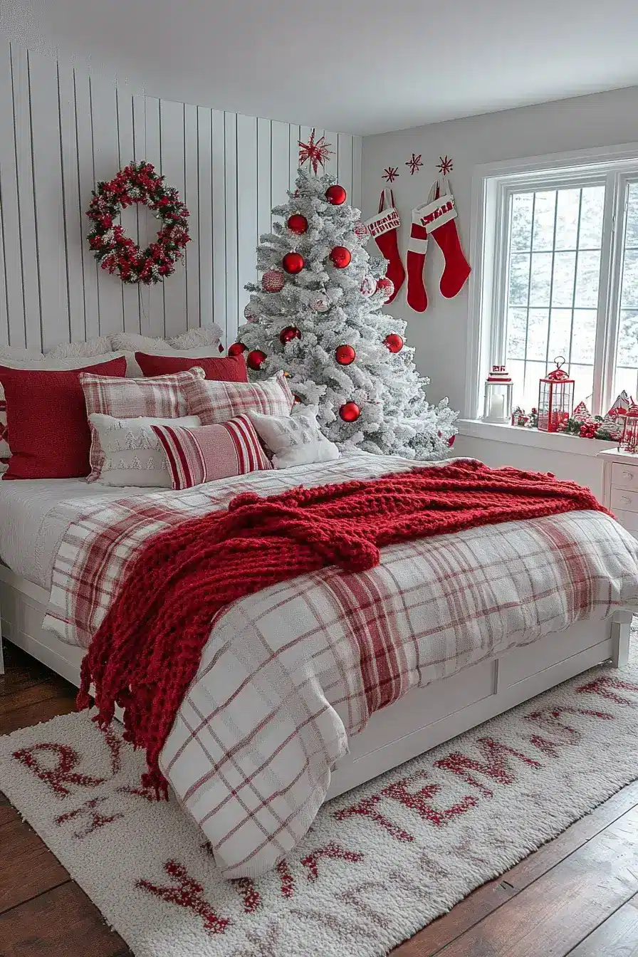 christmas bedroom