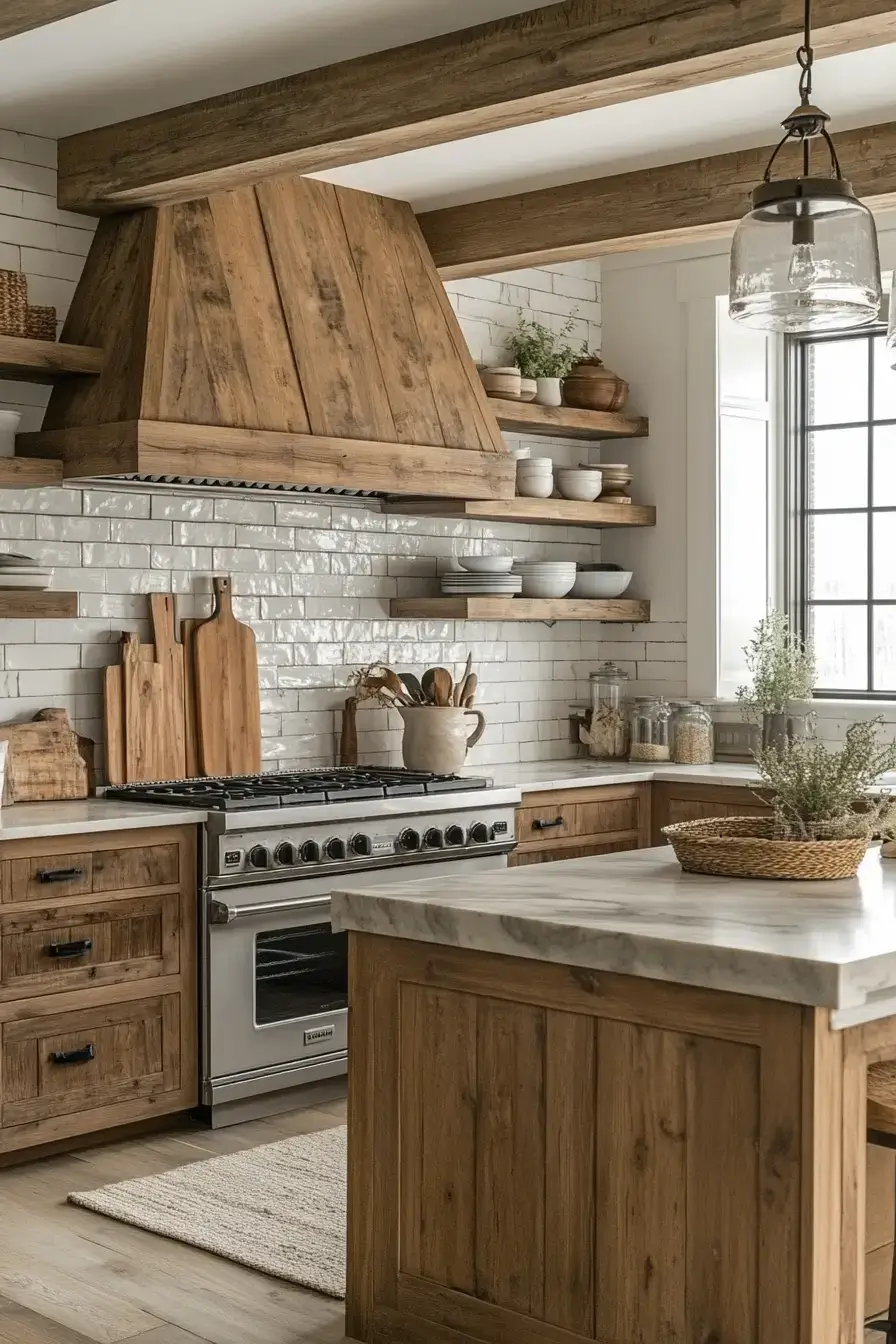 rustic kitchen cabinets