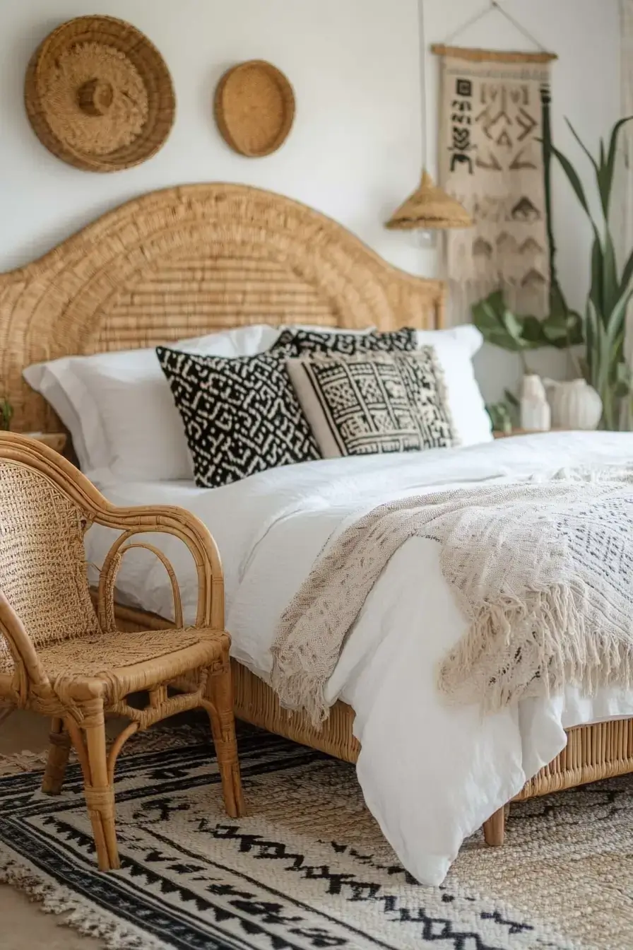 afro boho bedroom