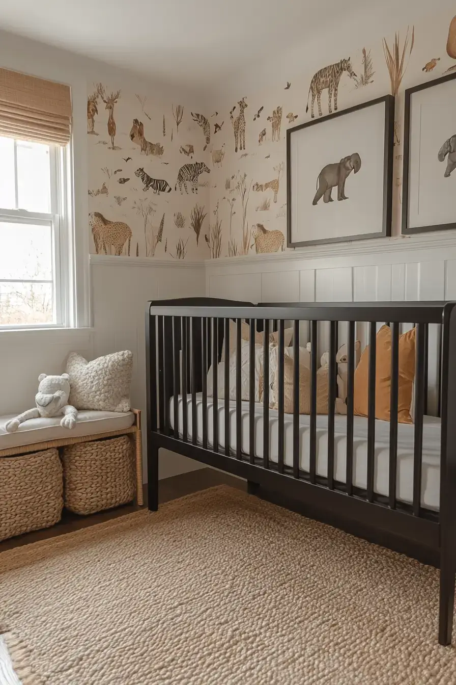 safari baby room