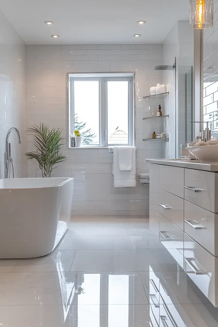 elegant bathroom