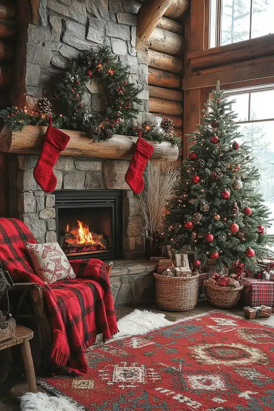 rustic christmas decor