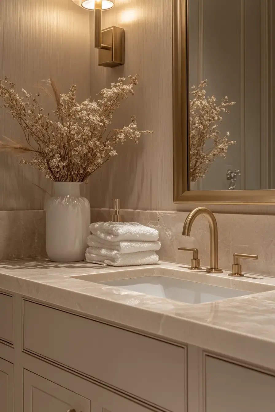 elegant bathroom
