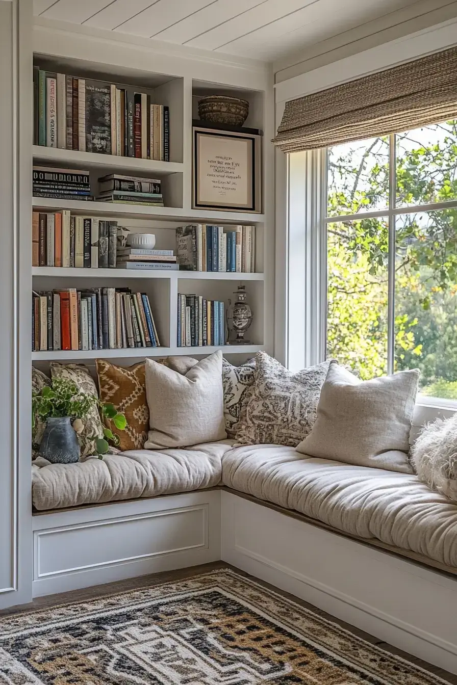 cozy home library
