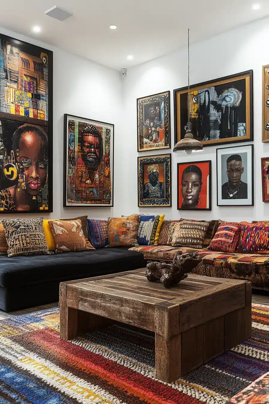 afro chic home decor