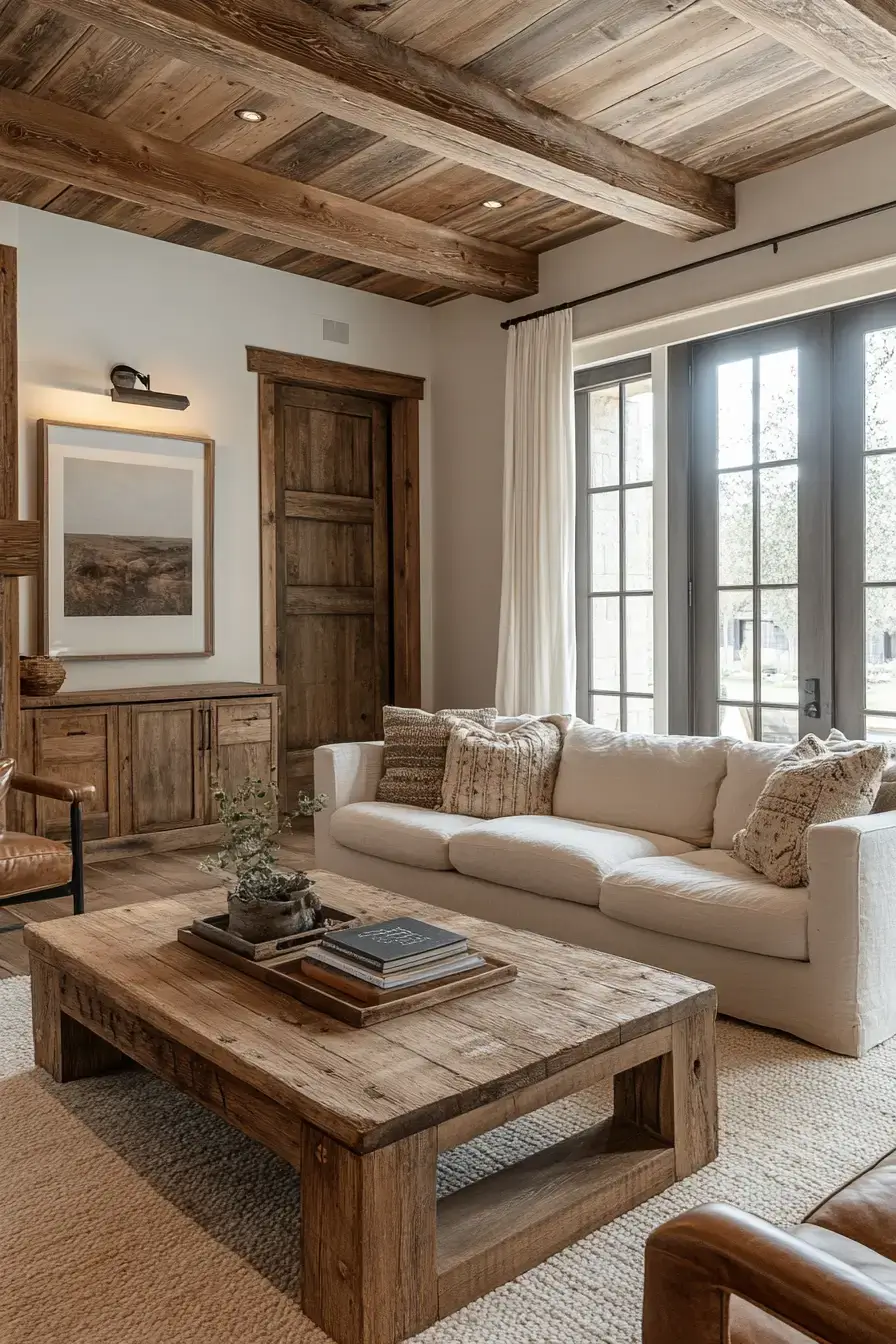 rustic living room ideas