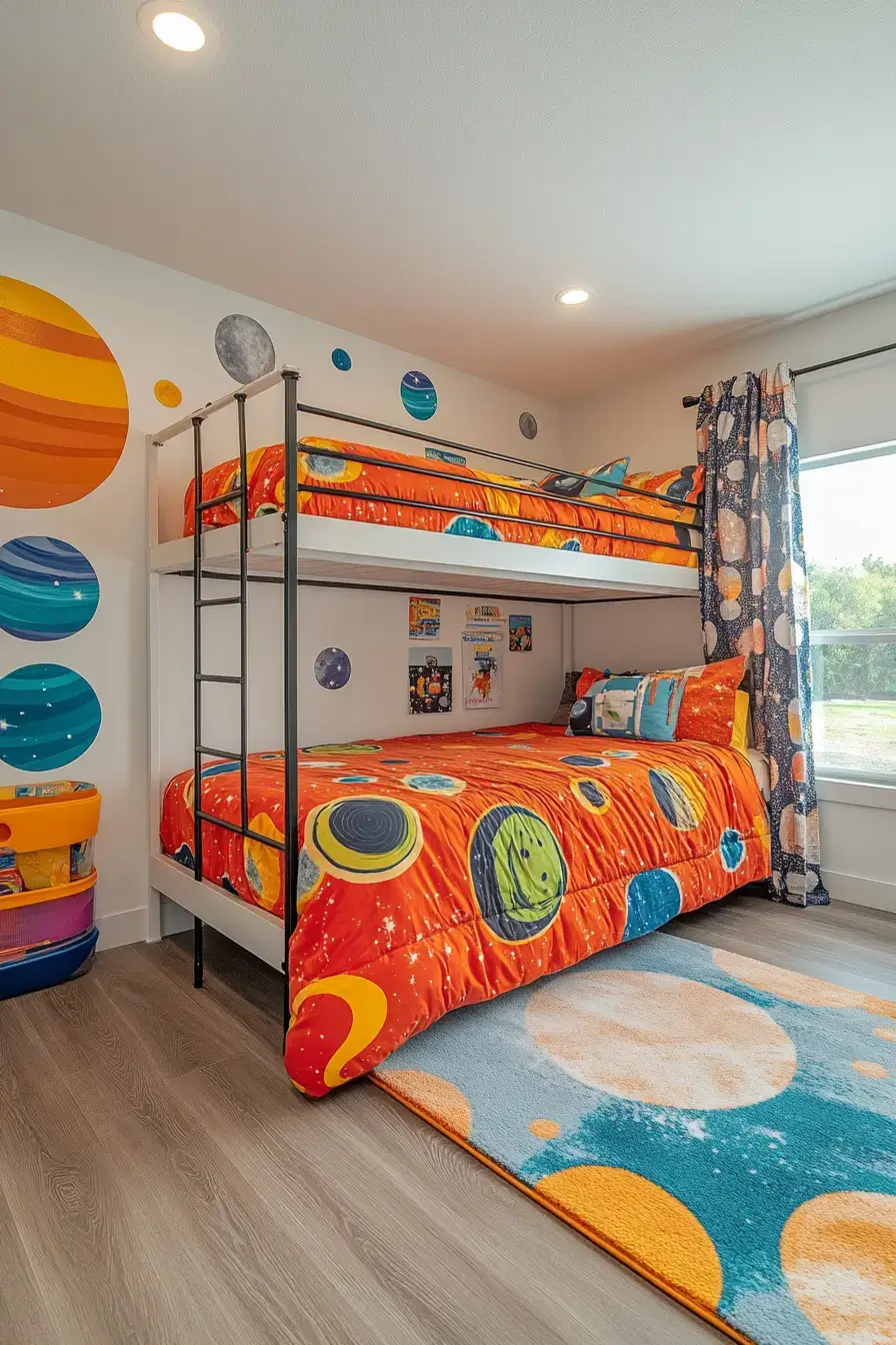 space themed bedroom